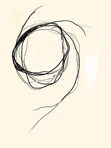 Threaded No. 1 Art Print by Bronwyn Baker