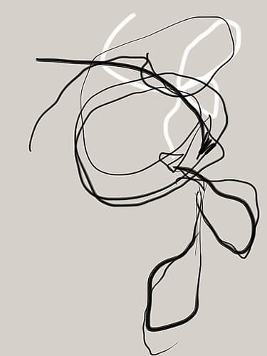 Threaded No. 4 Art Print by Bronwyn Baker