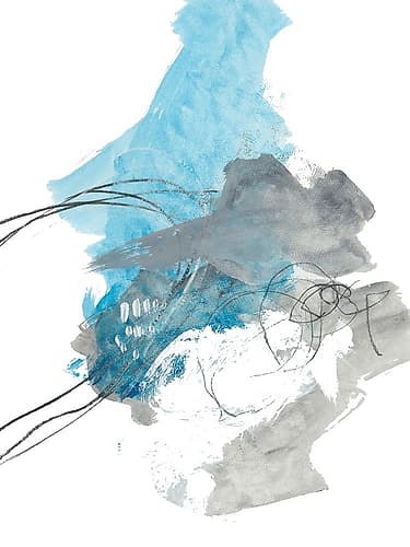 Indigo Field No. 1 Art Print
