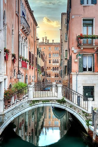 Venetian Canale #20 Art Print