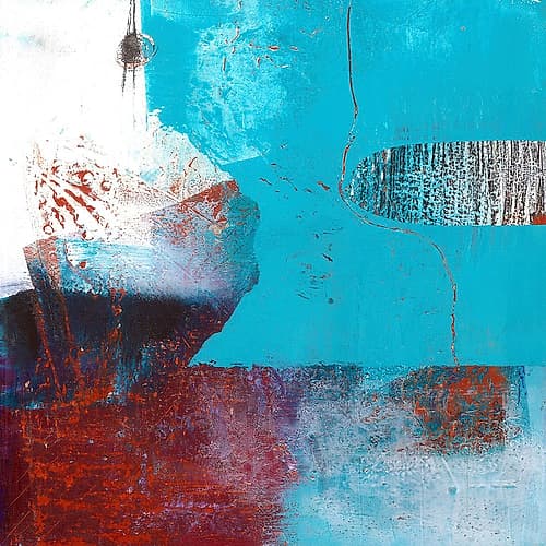 Masked Vibrations Art Print