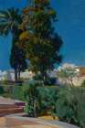 Corner of the Garden, Alcazar, Sevilla 1910 Art Print