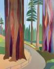 Farewell Sequoia Art Print