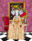 The Keeper Of The Rose Art Deco Print