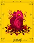 El Corazon Art Print