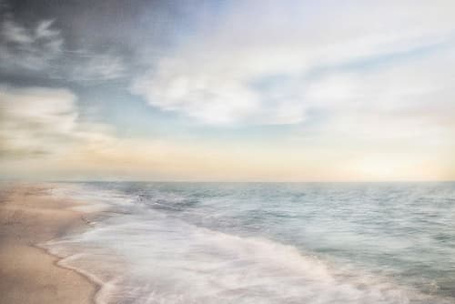 Breathe Out Coastal Print