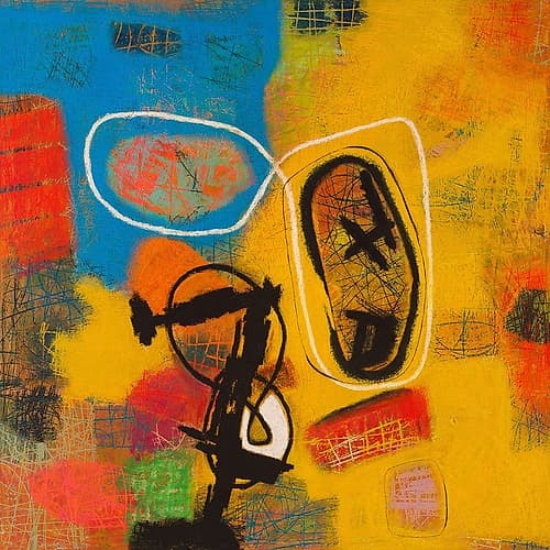 Conversations in the Abstract #32 Art Print by Michael Downs