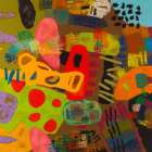 Conversations in the Abstract #19 Art Print