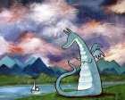 Francis The Dragon Art Print
