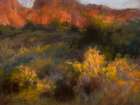 Autumn Bluff Art Print