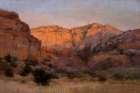 When the Day Softly Slips Art Print
