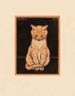 Sitting Cat, 1918 Art Print