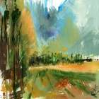 Late Evening Sun Art Print by Anne Doyle