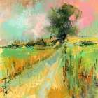 Pink Morning Art Print by Anne Doyle