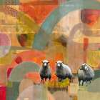 Counting In My Sheep Art Print