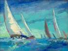 Regatta Art Print
