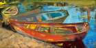 Rowboats 1 Art Print