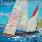 Sailboats 1 Art Print