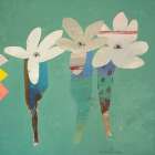 The Three Flowers 2 Art Print