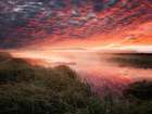 Sunrise at Klamath Marsh Art Print