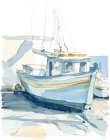 Working Boats II Art Print by Paula Freeman