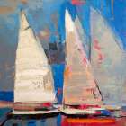 Ghost Sailing Art Print