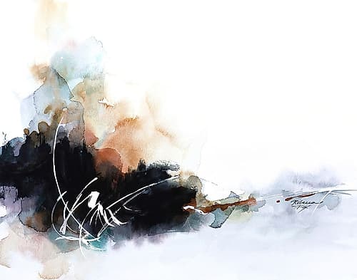 Flash of White Art Print