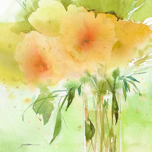 Verdant Bouquet Art Print