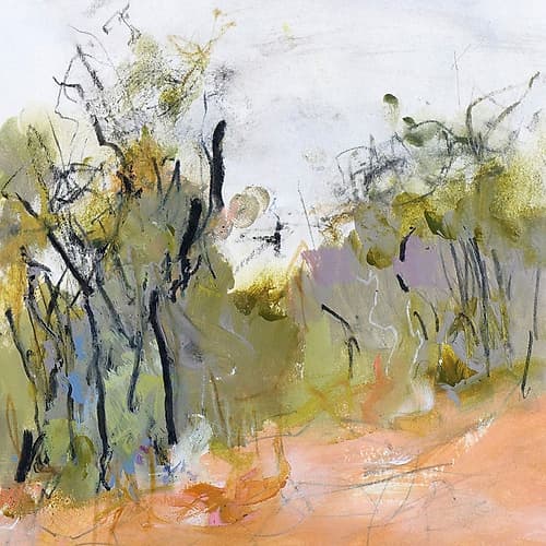 Fire Trail to Hanging Rock Landscape Print
