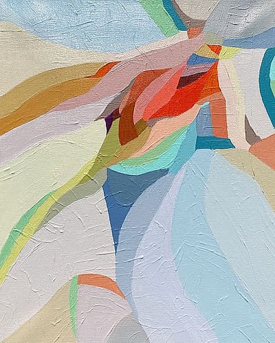 Spontaneity 1 Abstract Art Print