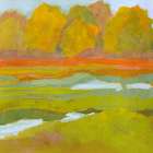 Morning Marsh Art Print