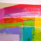 Landscape Design No. 3 Art Print