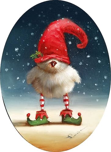 Xmas Help Art Print