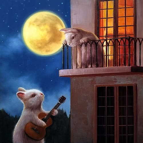 Moonlight Serenade Art Print