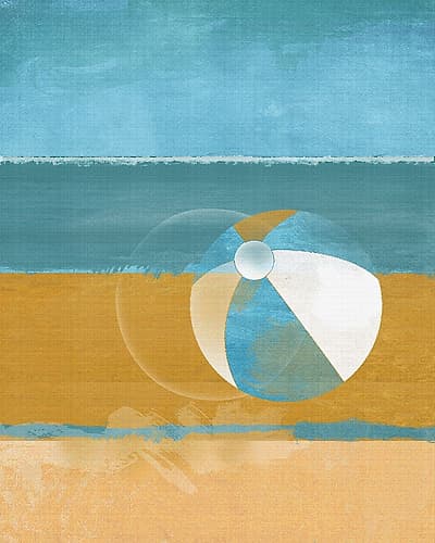Bay Shore Coastal Print