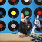 Bad Bunny Art Print