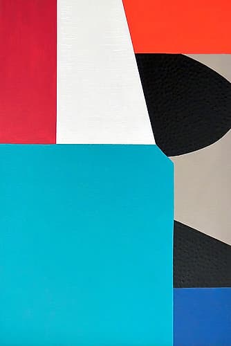 A Colorful Existence I Art Print by Sylvie Hamou
