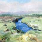 Iris River Coastal Print