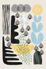 Abstract Garden 1 Art Print