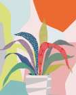 Clown Plant Art Print