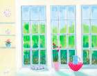 Willowvale Window Art Print