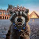 Louvre Loot Art Print