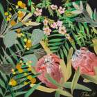 Bouquet 4 Art Deco Print