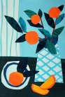 Citrus Morning Modern Print