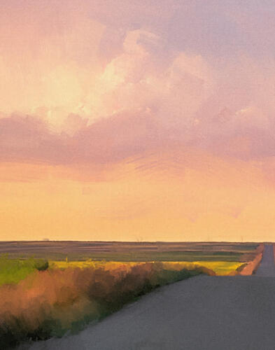 The Quiet Hour Art Print by Iranzye