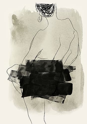 Nude Figurative Figurative Print