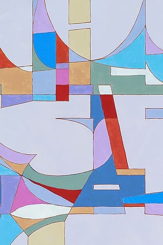 Geometric Art Print by Incado