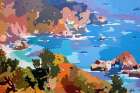 Coastal Impressions - The Cove Art Print