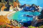 Coastal Impressions - The Falls Art Print
