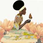 Griot Art Print by Kelly U. Johnson
